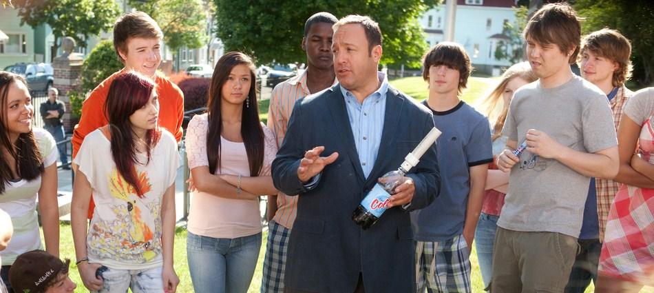 Scott Voss (Kevin James) with his students in Columbia Pictures' HERE COMES THE BOOM.