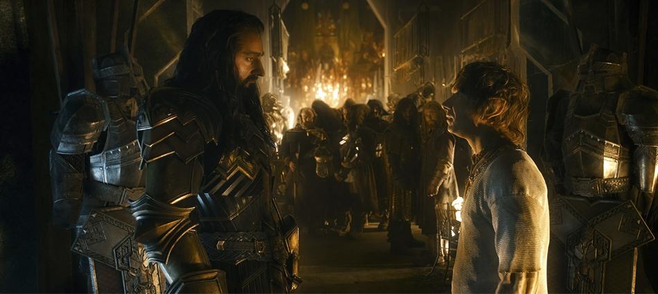 El Hobbit La batalla de los cinco ejércitos - Martin Freeman, Richard Armitage (Bilbo, Thorin)