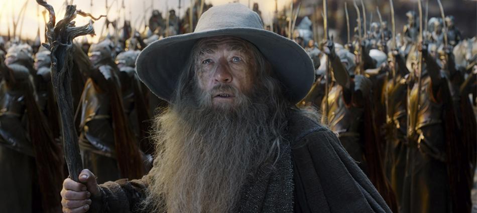 El Hobbit La batalla de los cinco ejércitos - PORTADA (Gandalf)