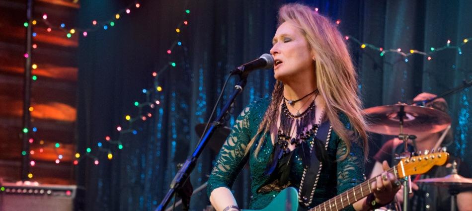Ricky (Meryl Streep) performs at the Salt Well in TriStar Pictures' RICKI AND THE FLASH.