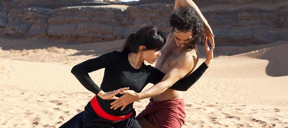DESERT DANCER - 2015 FILM STILL - Frieda Pinto and Reece Ritchie - Relativity Media  © 2014 Desert Dancer Production LTD. All Rights Reserved